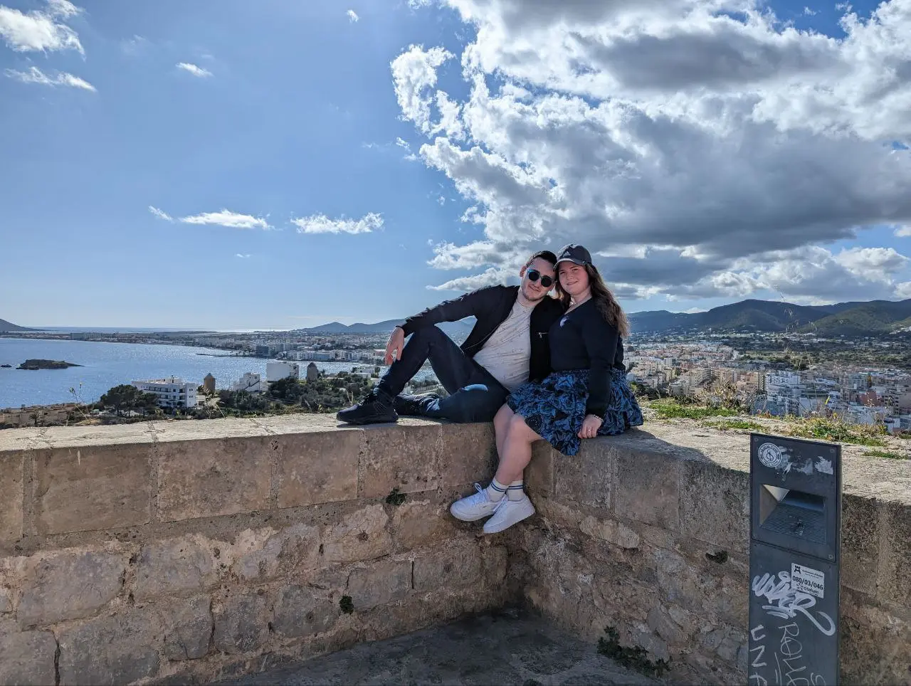 Meir & Chaya in Old Town Ibiza Spain