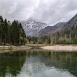 Lake Jasna and the surrounding Mountains