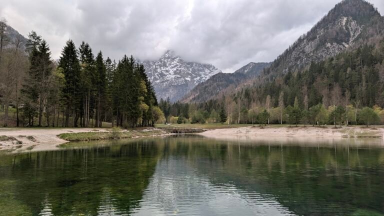 Lake Jasna and the surrounding Mountains